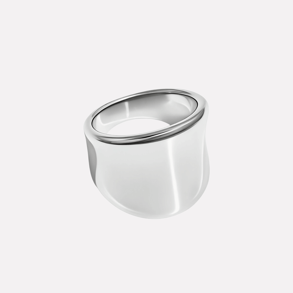 Sculpt Ring-Silver