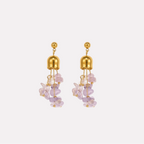 Dusk Amethyst Bell Earrings