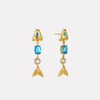 Kyma Earrings‑Blue