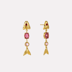 Kyma Earrings‑Pink