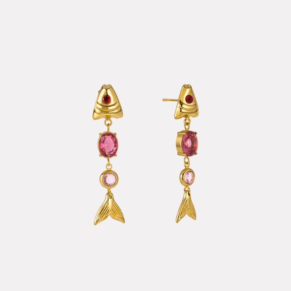 Kyma Earrings‑Pink