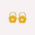 Petalo Earrings‑Yellow