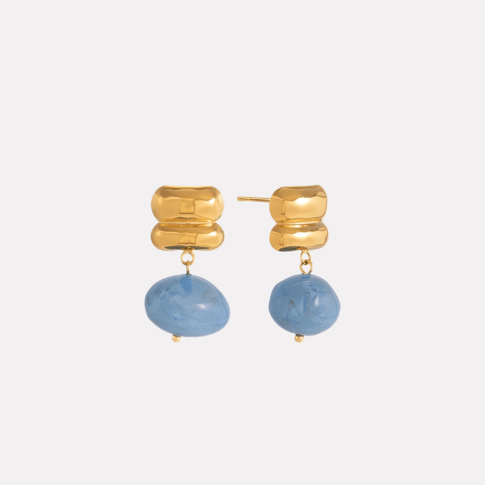 Veyra Earrings‑Sapphire