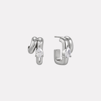 Noval Earrings‑Silver
