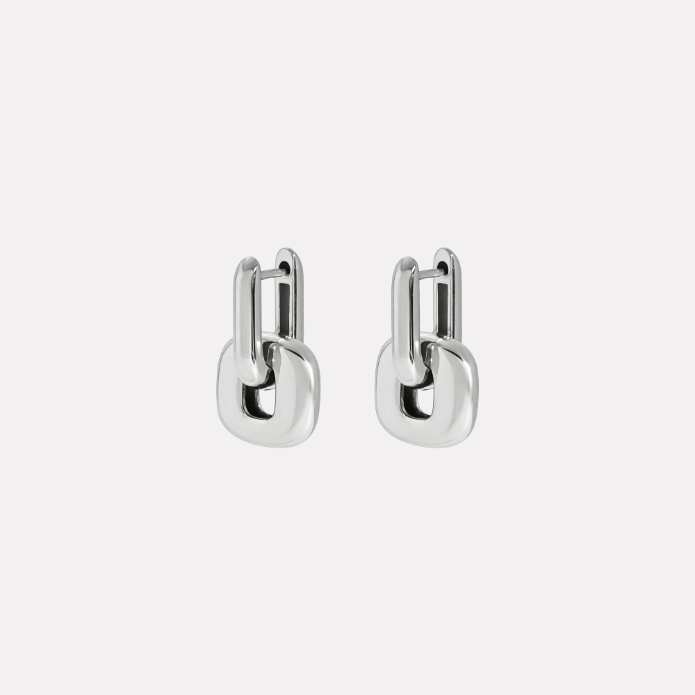 Torin Earrings‑Silver