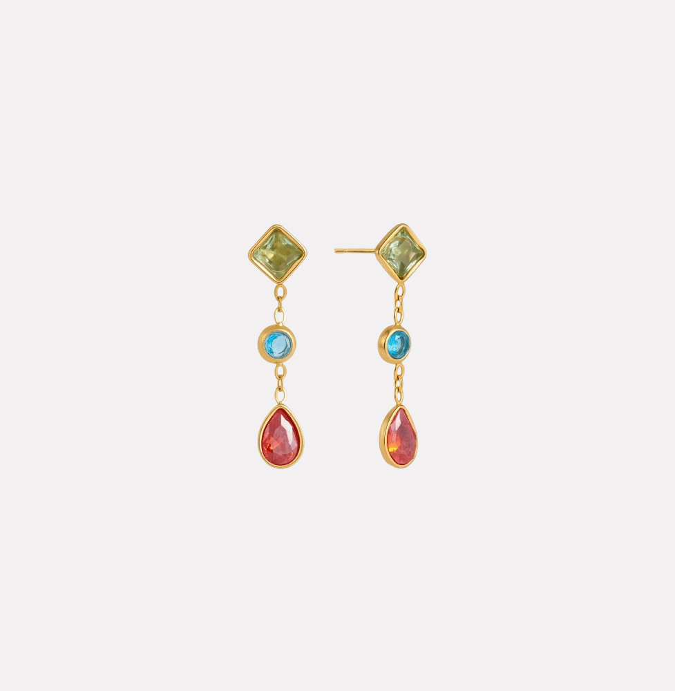 Maren Earrings‑Prismatic
