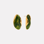 Elowen Earrings‑Green