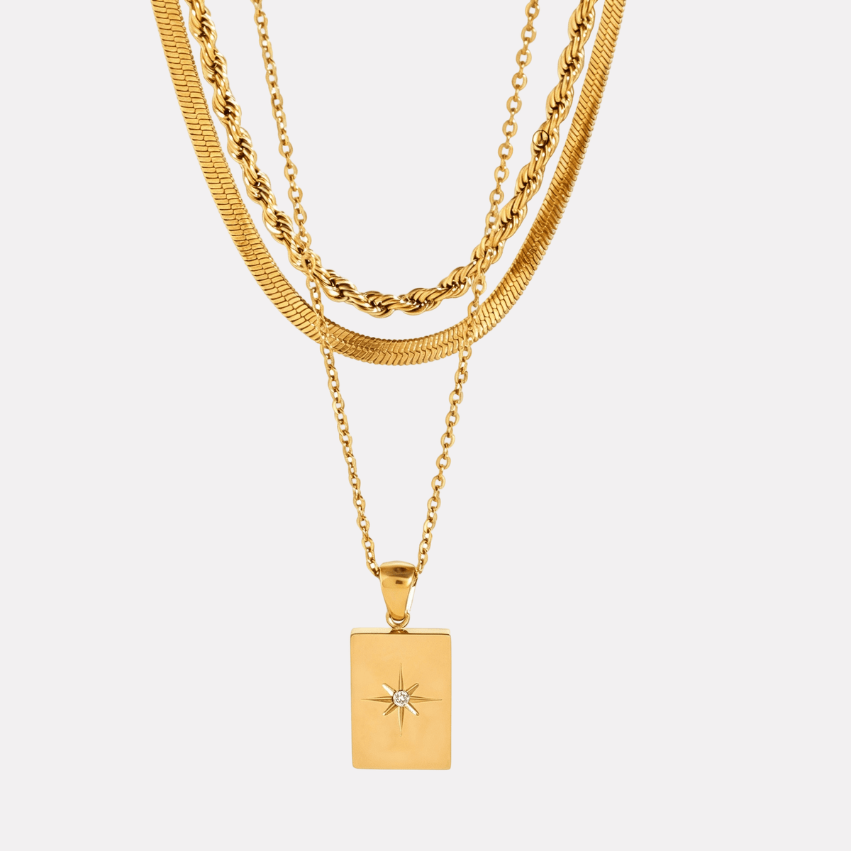 Novis Necklace 【3 Pieces】