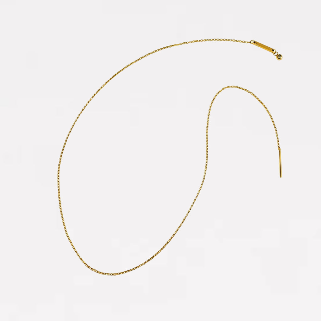 Adjustable Slider Blank Necklace （Chain Only）