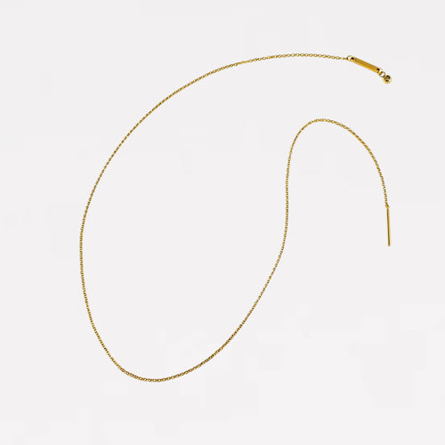 Adjustable Slider Blank Necklace （Chain Only）