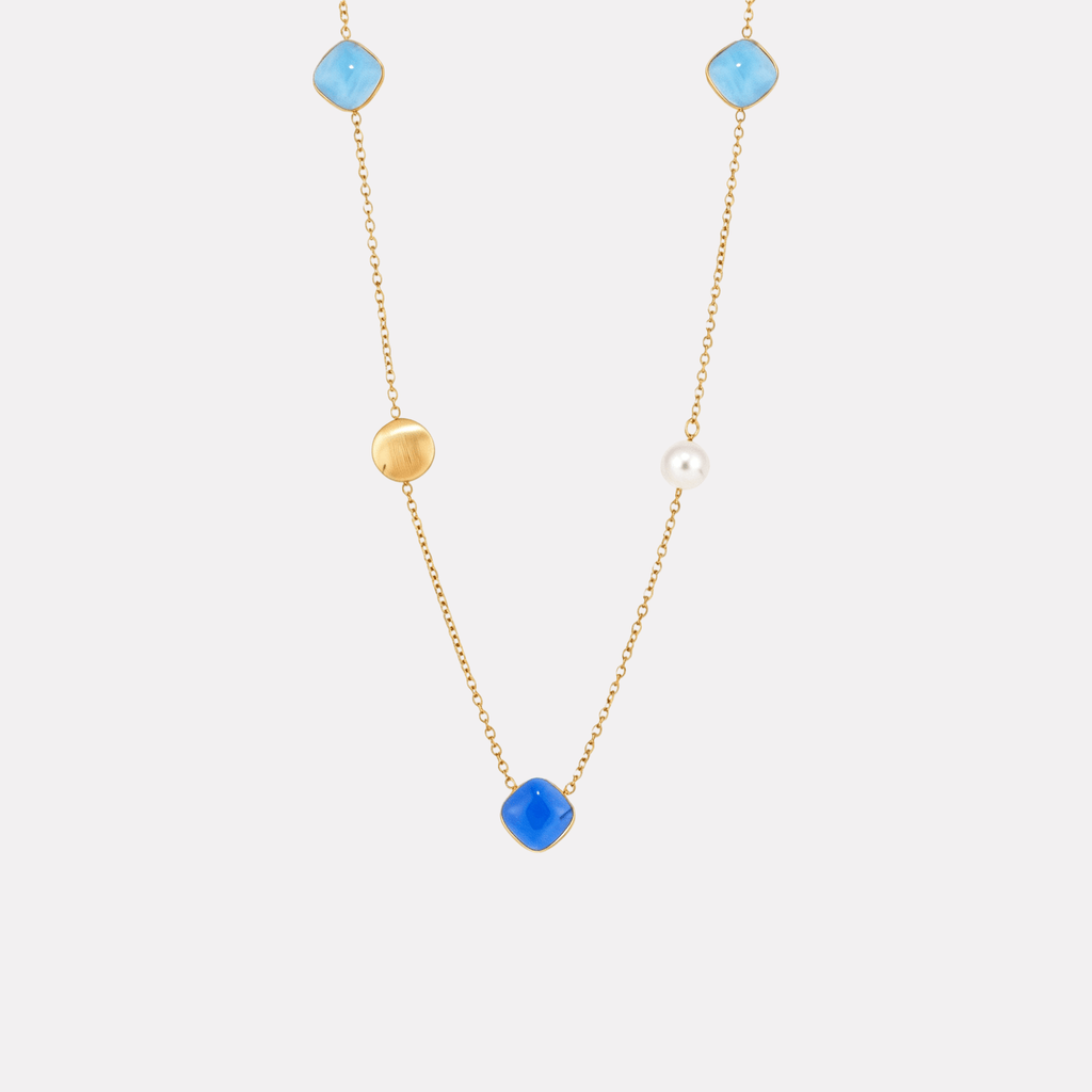 Lumina Necklace‑Blue