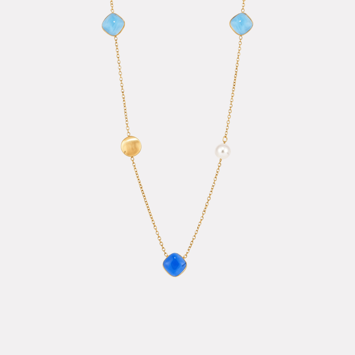 Lumina Necklace‑Blue