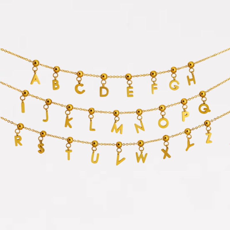 Initial Letter Charm