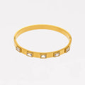 Baguette Glow Bangle
