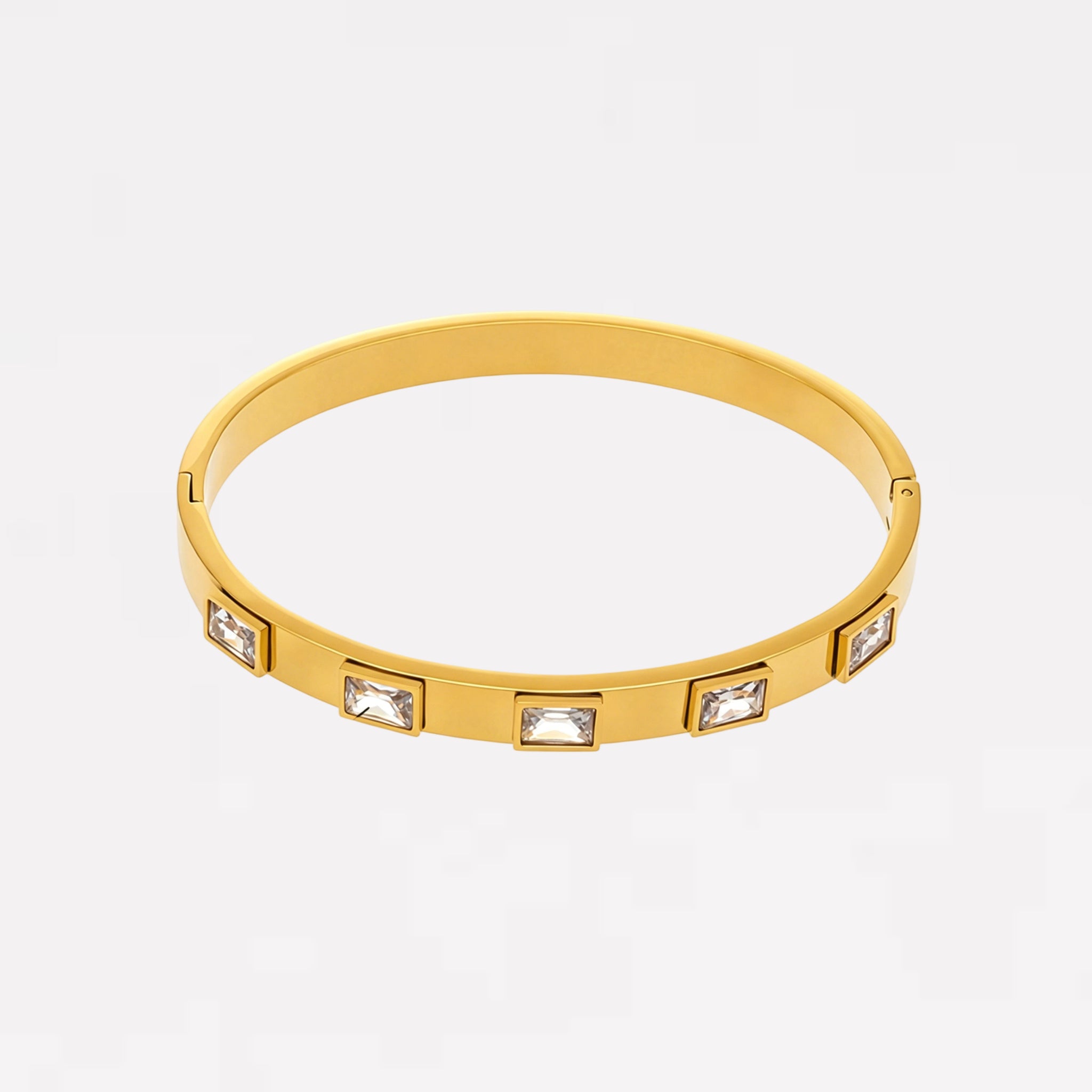 Baguette Glow Bangle
