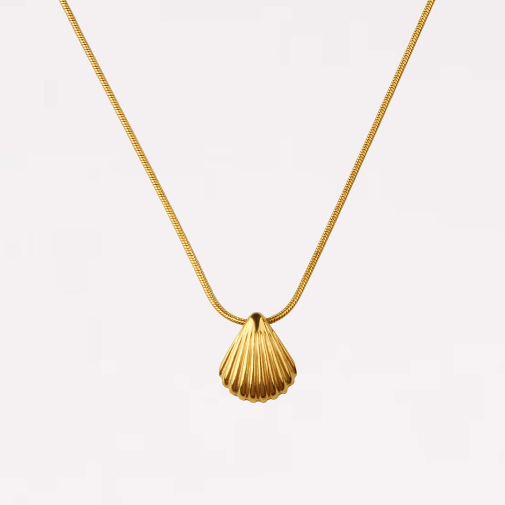 Vintage Gold Shell Necklaces