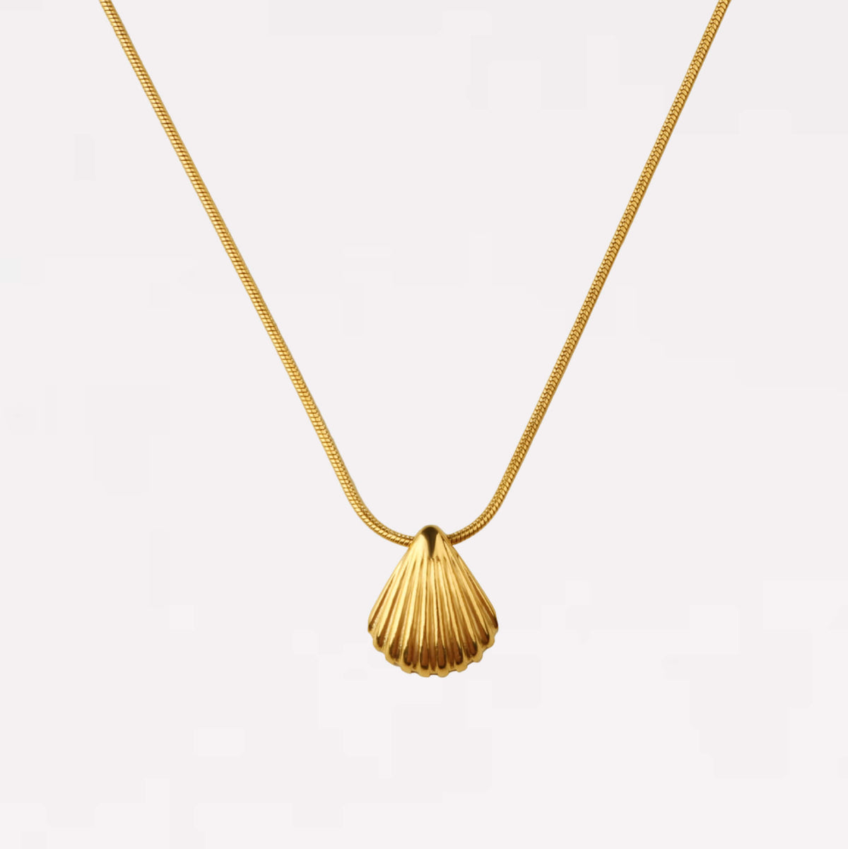 Vintage Gold Shell Necklaces