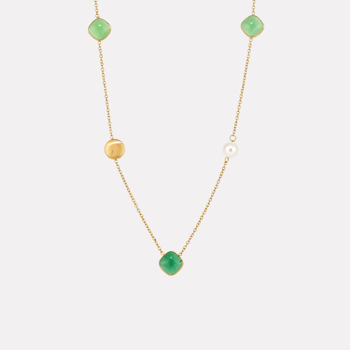 Lumina Necklace‑Green