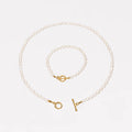 O-Toggle Pearl Bracelets + Necklaces | Jewelry Set