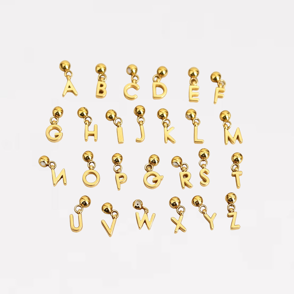 Initial Letter Charm