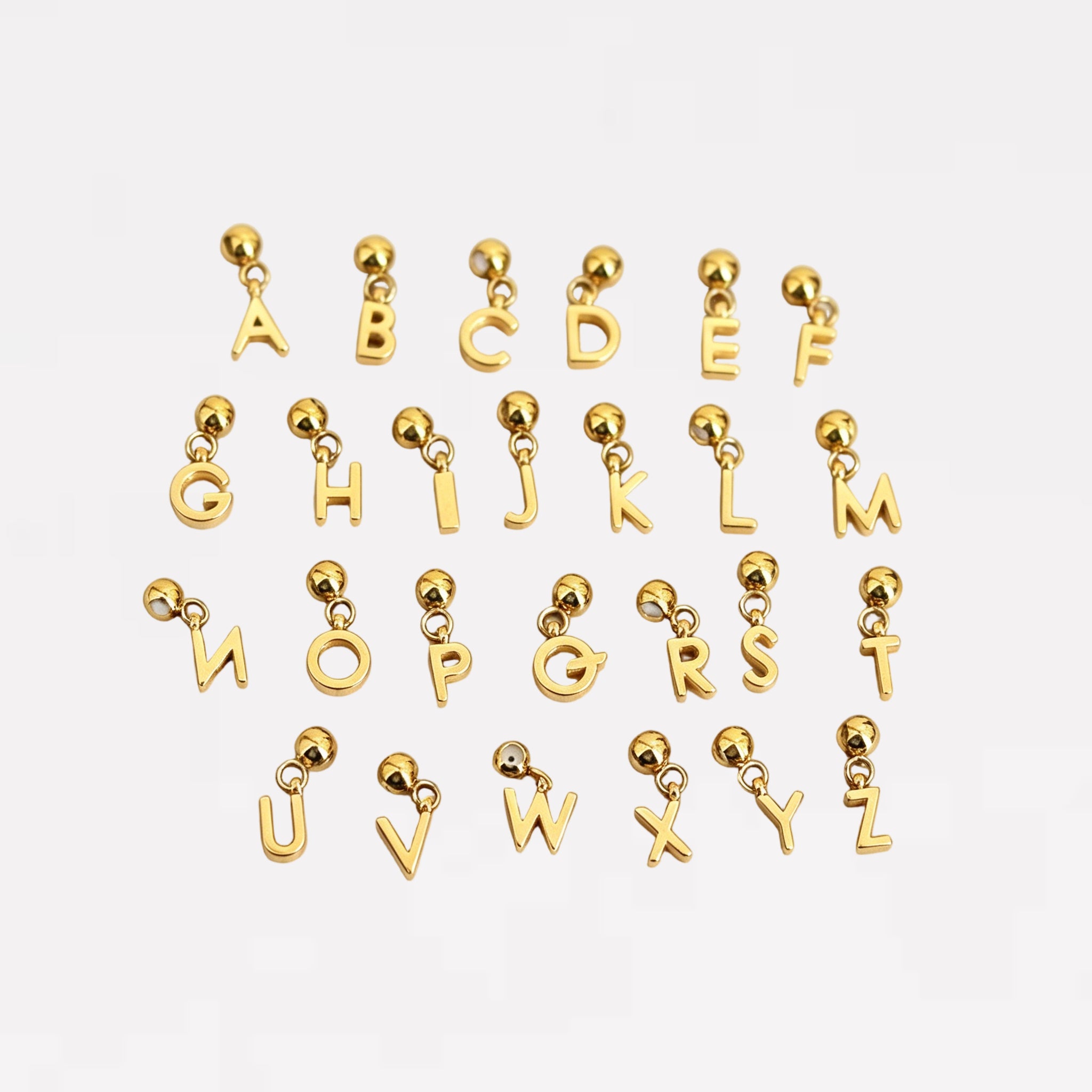 Initial Letter Charm