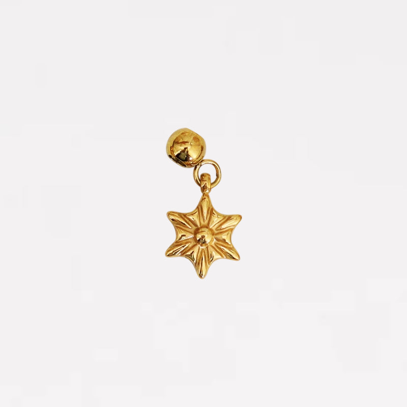 Sunburst Star Charm