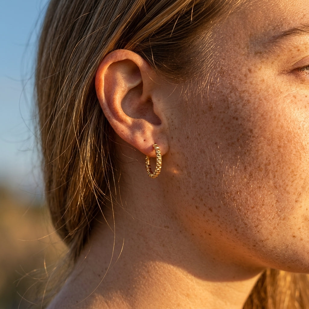 Rhea Hoop Earrings